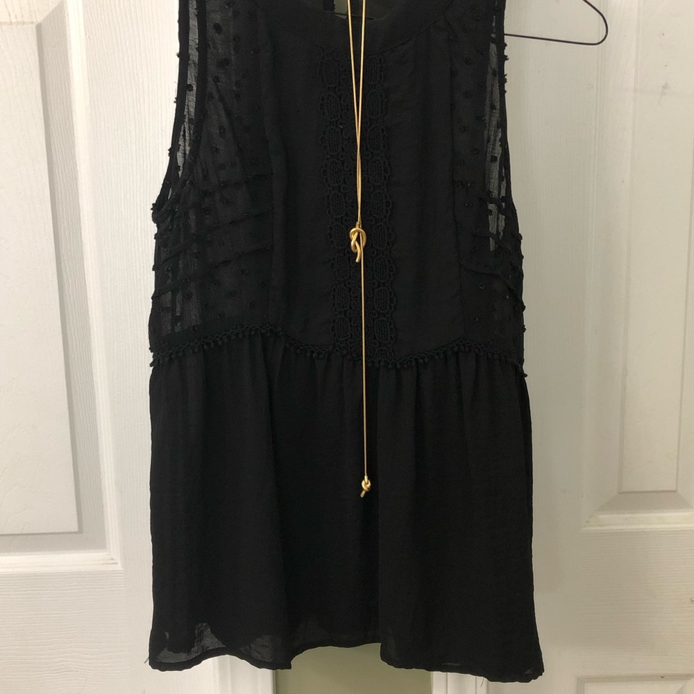 Altar’d State sheer black top S